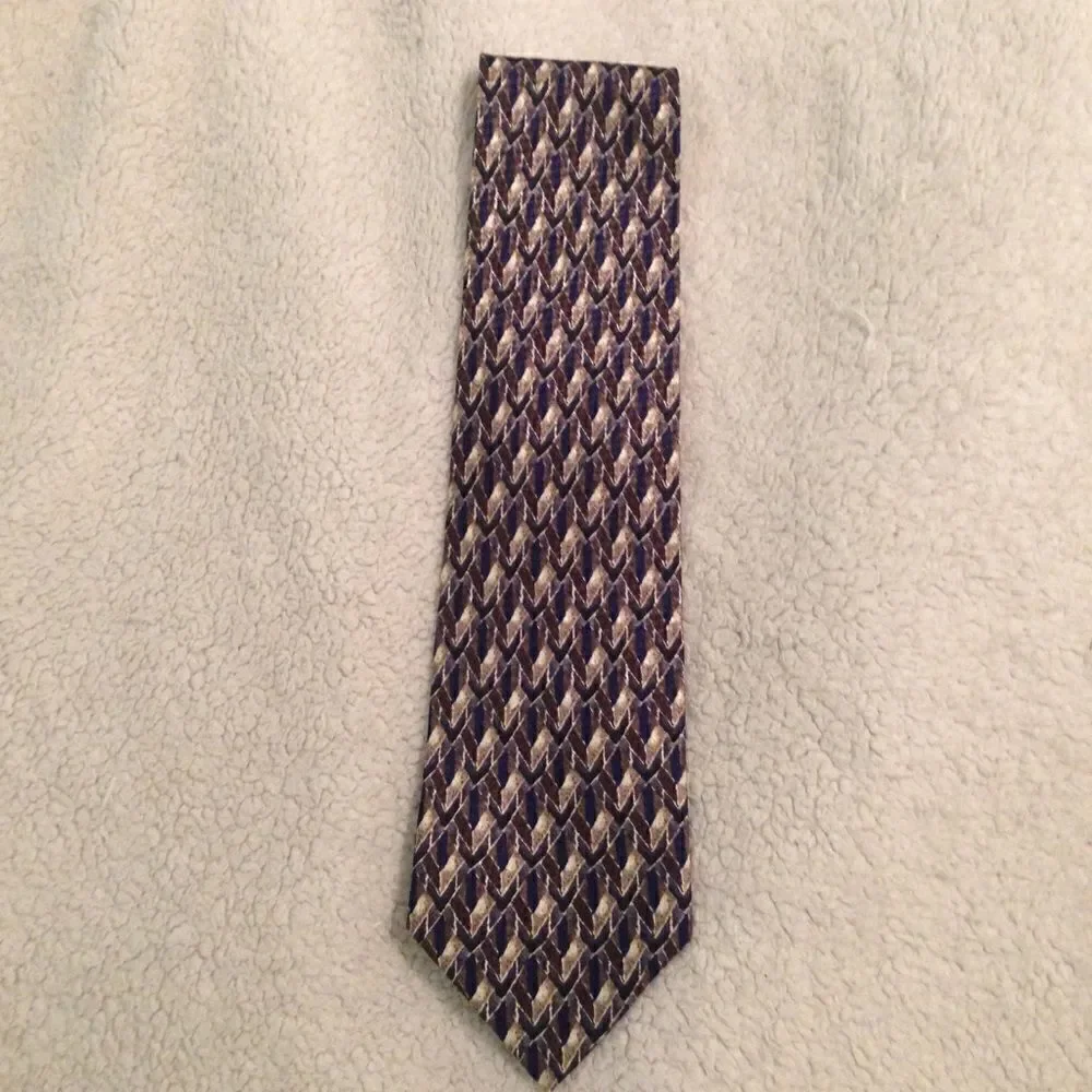 Tesoro Rosso silk tie‎